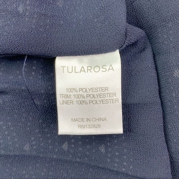 Tularosa Navy Floral Berkeley Shift Dress M - Picture 8 of 9